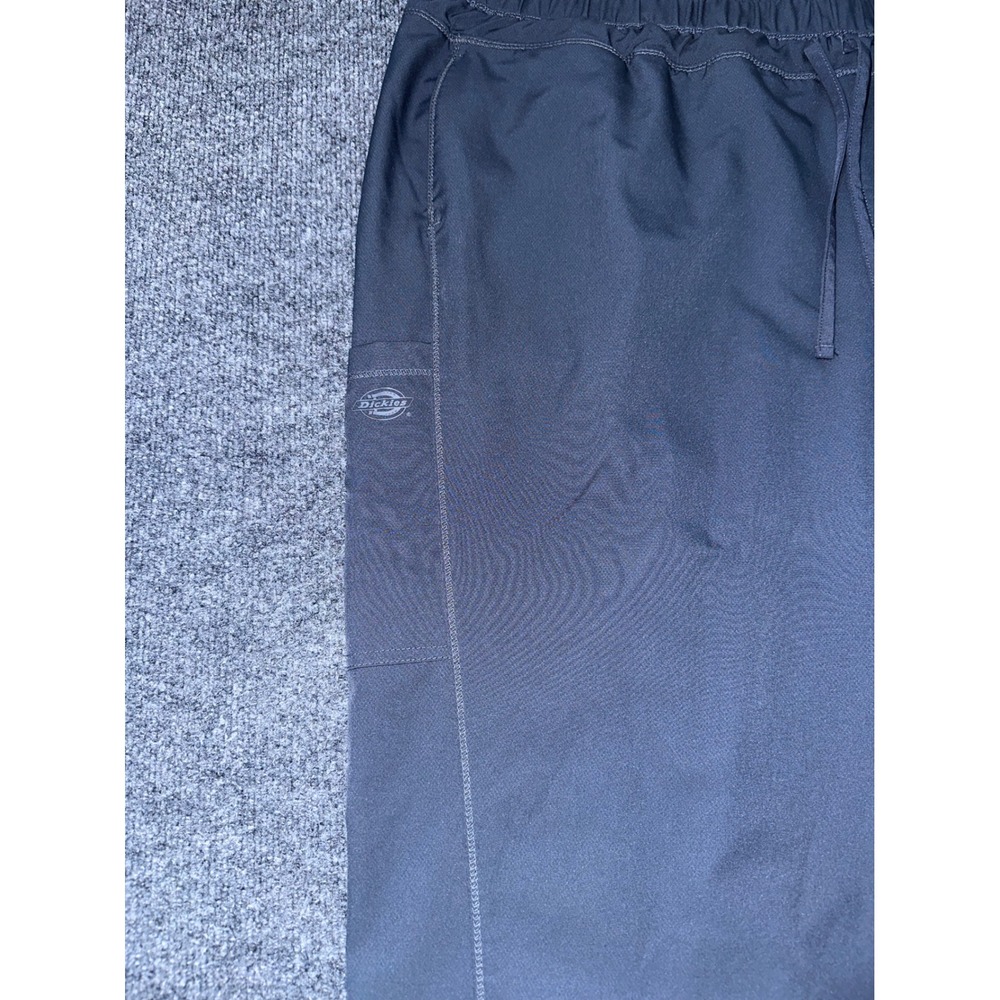 Dickies Dynamix Mens Cargo Scrub Pants Pewter Gray 3XL Stretch Workwear - Picture 3 of 5